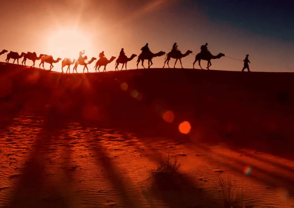 Camel Ride in Merzouga